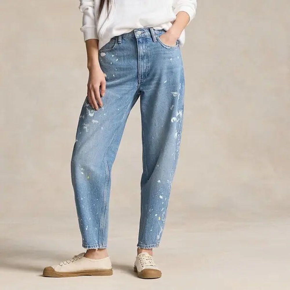 Polo Ralph Lauren Curved Tapered Jean COLOR: Matissa Wash
Style #: 0077356996 - Picture 2 of 14